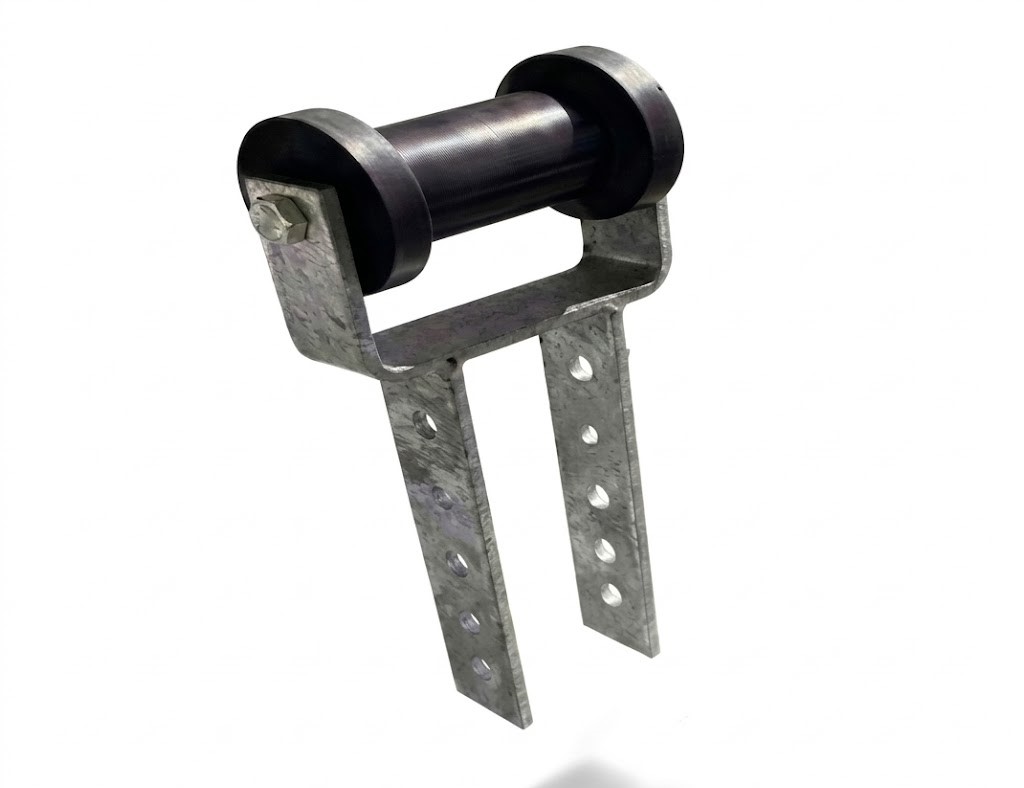 Kielrolle mit Halter Ø 80×130 höhenverstellbar