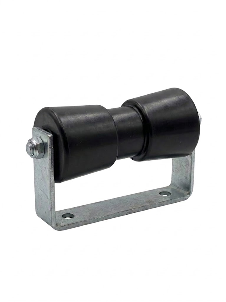 Kielrolle Ø 90×200 mit U-Halter